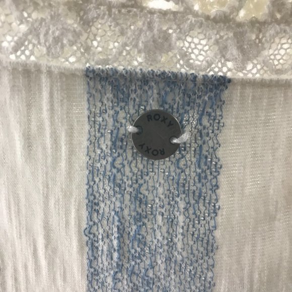 Roxy Blue and White Striped Dress - Picture 4 of 6